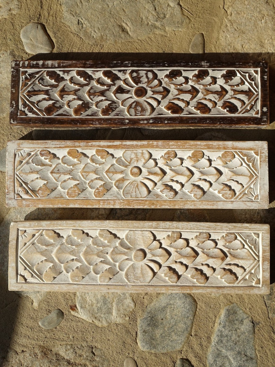 AYOMI Sole ahşap oyma duvar paneli Beyaz - geçici görsel, Firefly ile değiştirilecek